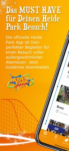Heide Park Resort для iOS — скриншот 1