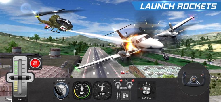 Helicopter Flight Pilot Sim — скриншот 4