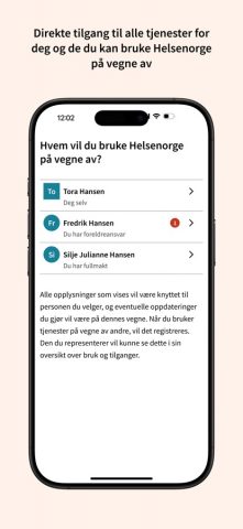 Helsenorge для iOS — скриншот 3