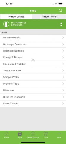 Herbalife Shop для iOS — скриншот 3