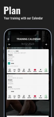 Hero WOD — Workouts Generator для iOS — скриншот 5