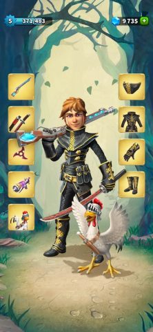 Heroics: рогалик РПГ офлайн для iOS — скриншот 1