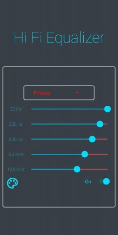 Hi Fi Equalizer для Android — скриншот 1