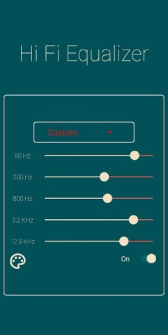 Hi Fi Equalizer для Android — скриншот 3