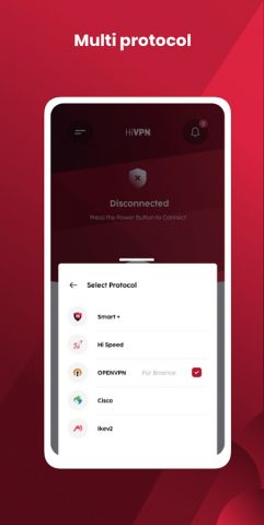 HiVPN для Android — скриншот 4