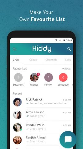 Hiddy для Android — скриншот 1