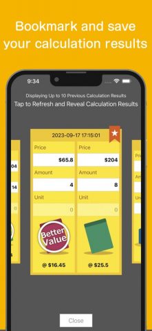 HighLowCalc для iOS — скриншот 4