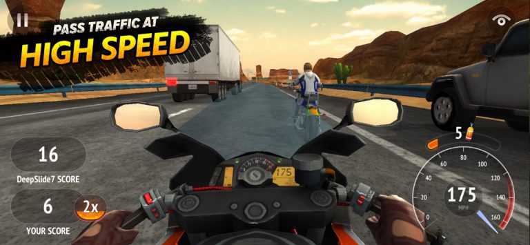 Highway Rider для iOS — скриншот 1