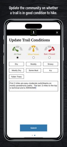 Hiking Project для iOS — скриншот 5