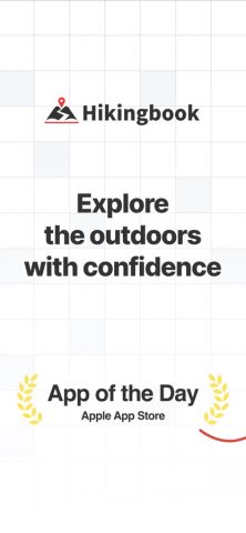 Hikingbook: Hike, Bike & Run для iOS — скриншот 1