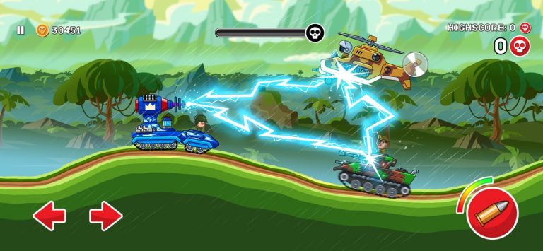 Hills of Steel I для iOS — скриншот 4