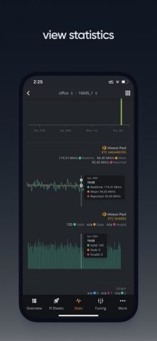 Hive OS для iOS — скриншот 4