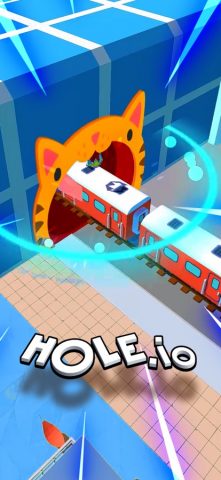 Hole.io для iOS — скриншот 1
