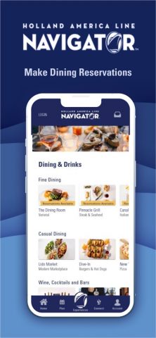 Holland America Line Navigator для iOS — скриншот 1