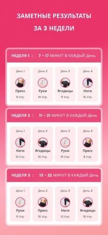 Home & Gym Workout Planner для iOS — скриншот 2