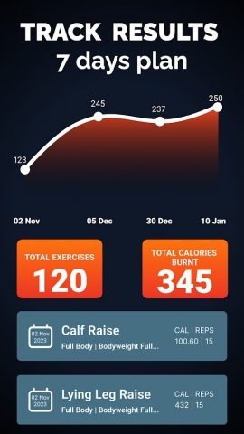 Home Workout — Daily Workout для Android — скриншот 5