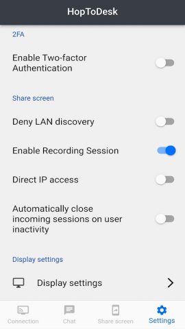 HopToDesk — скриншот 5