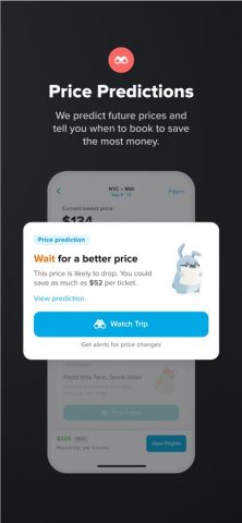 Hopper: Flights, Hotels & Cars для iOS — скриншот 3