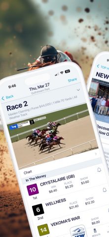 HorseRacesNow для iOS — скриншот 2