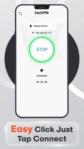 HotVPN — Fast, Safe VPN для Android — скриншот 3