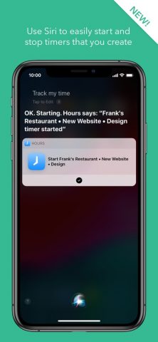 Hours Time Tracking для iOS — скриншот 5