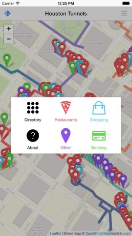 Houston Tunnels для iOS — скриншот 2