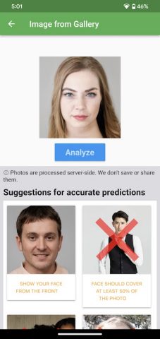 How Old Do I Look для Android — скриншот 2