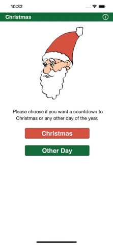 How many days until Christmas? для iOS — скриншот 1
