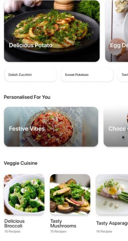 Хранитель рецептов для Android — скриншот 1