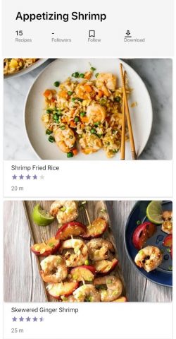 Хранитель рецептов для Android — скриншот 3