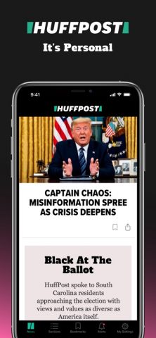 HuffPost — News & Politics для iOS — скриншот 1