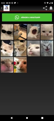 Huh cat Sticker для Android — скриншот 4