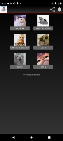 Huh cat Sticker для Android — скриншот 5