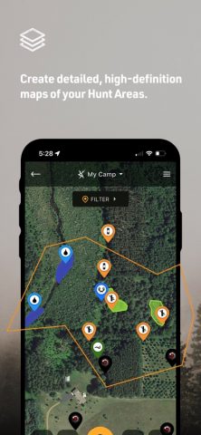 HuntStand: GPS Maps & Tools для iOS — скриншот 1