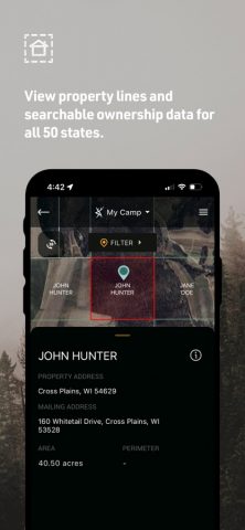 HuntStand: GPS Maps & Tools для iOS — скриншот 2