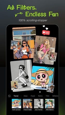 Hypic — Photo Editor & AI Art — скриншот 2