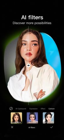 Hypic — Photo Editor & AI Art для iOS — скриншот 5