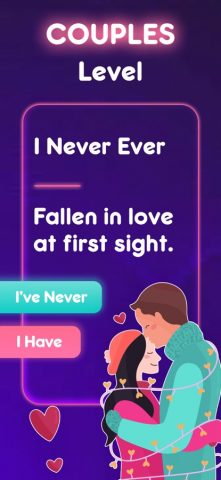 I Never Ever: Couples Games для iOS — скриншот 2