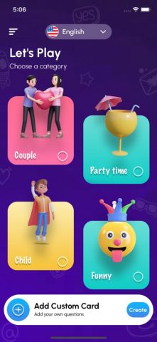 I Never Ever: Couples Games для iOS — скриншот 4