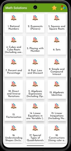 ICSE CLASS 8 SOLUTION для Android — скриншот 2