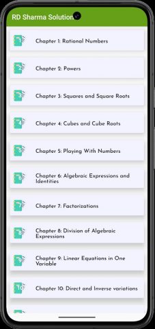 ICSE CLASS 8 SOLUTION для Android — скриншот 4