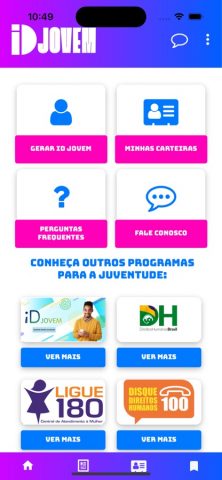 ID Jovem для iOS — скриншот 2