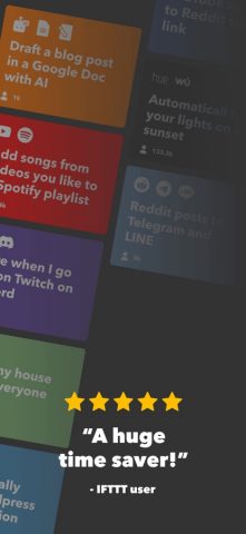 IFTTT для iOS — скриншот 2