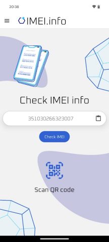 IMEI Info Checker Lookup Tool для Android — скриншот 1