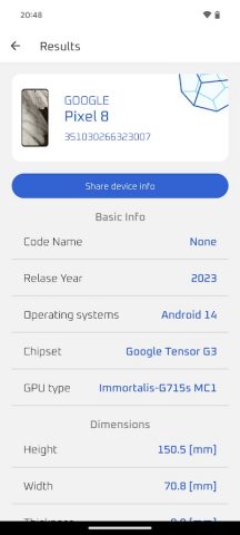 IMEI Info Checker Lookup Tool для Android — скриншот 2