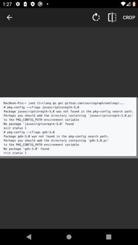 IMG2TXT OCR App для Android — скриншот 3