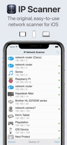 IP Scanner для iOS — скриншот 1