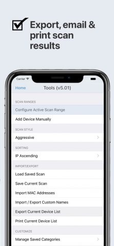 IP Scanner для iOS — скриншот 5