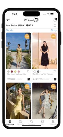 IVY moda для iOS — скриншот 2