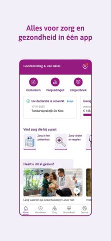 IZZ Zorgverzekering для iOS — скриншот 1